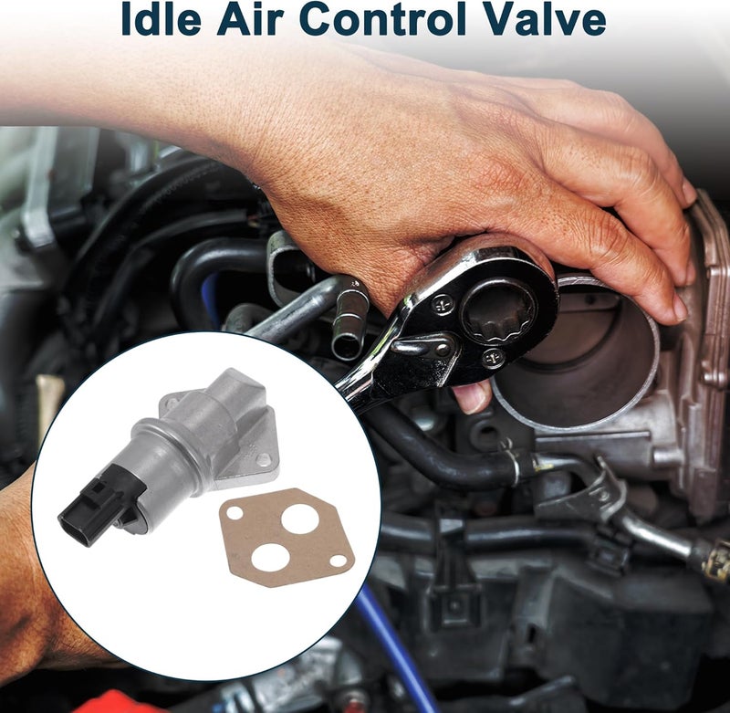 HEROFFIX Car Idle Air Control Valve for Ford for Ranger 2003-2008, for Ford Taurus 2001-2007 Replace No.1F1Z9F715AA IACV Idle Motor Idle Air Control Valve - Image 2
